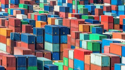 Learn how small sea terminals can enhance their operations with digital twins using minimal resources and colorful containers that symbolize diversity.